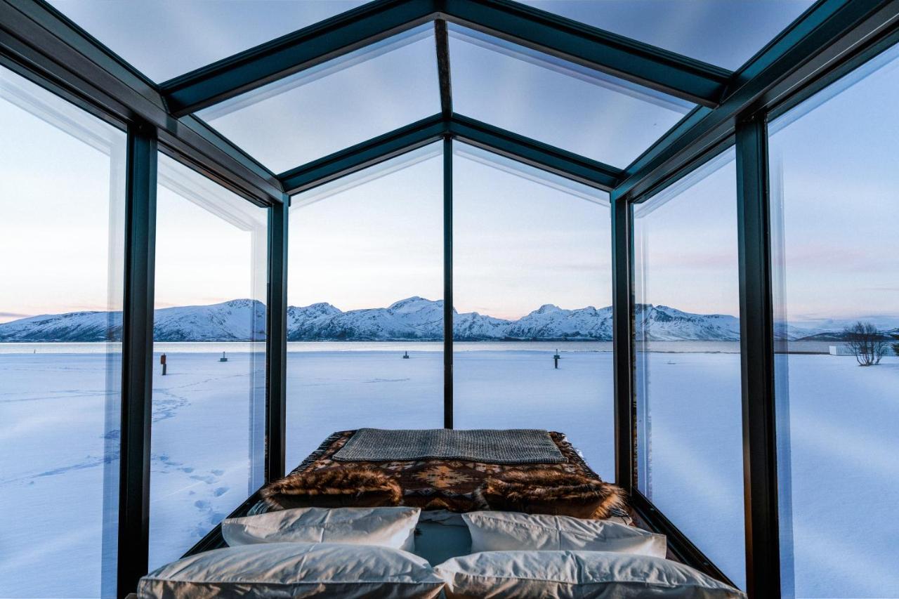 Aera - Glass Cabins Tromsø Kültér fotó