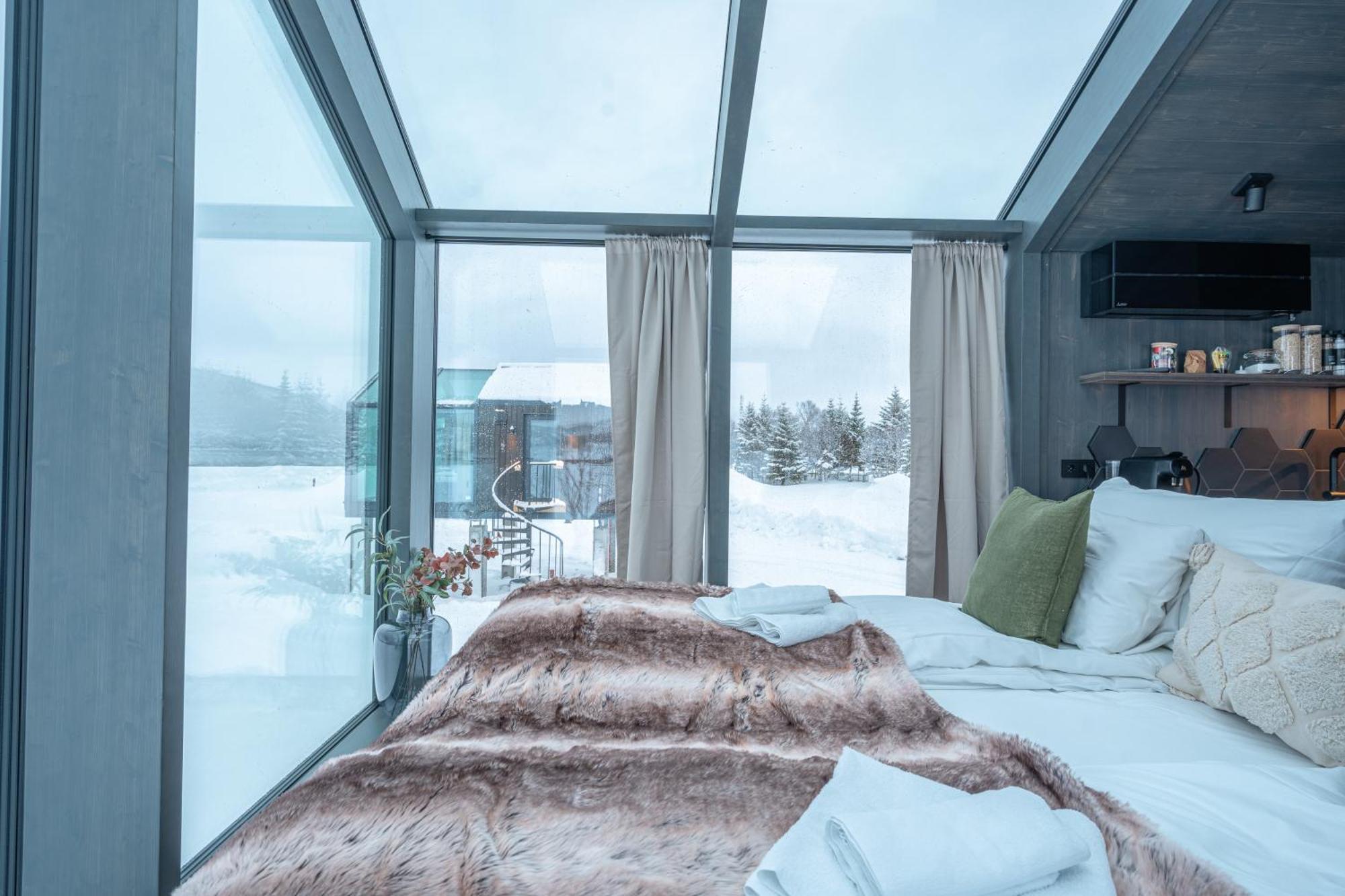 Aera - Glass Cabins Tromsø Kültér fotó