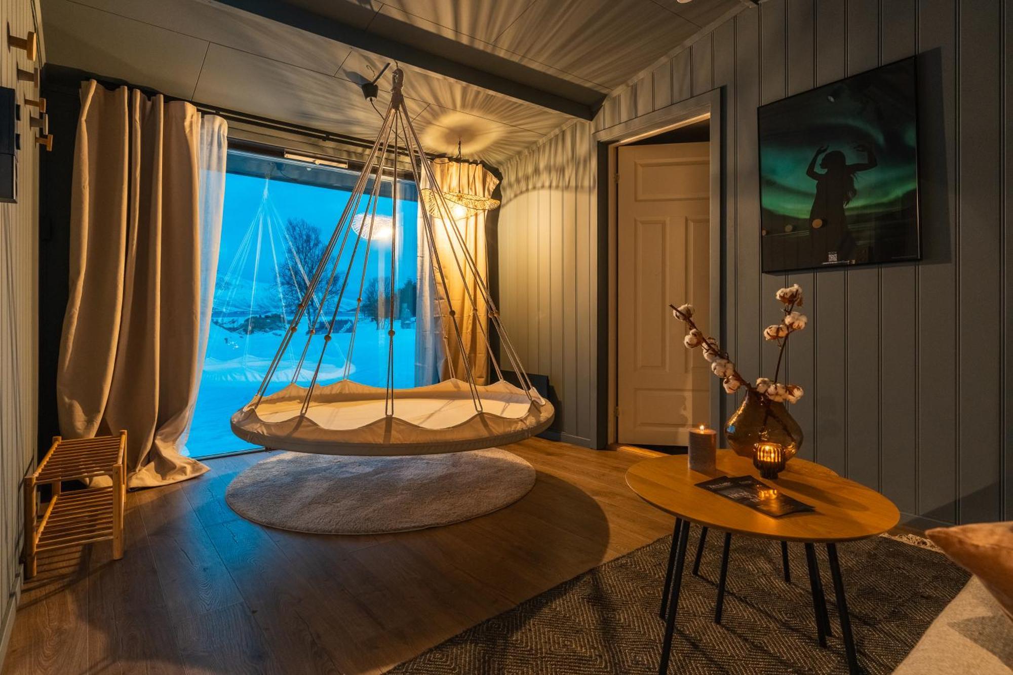 Aera - Glass Cabins Tromsø Kültér fotó