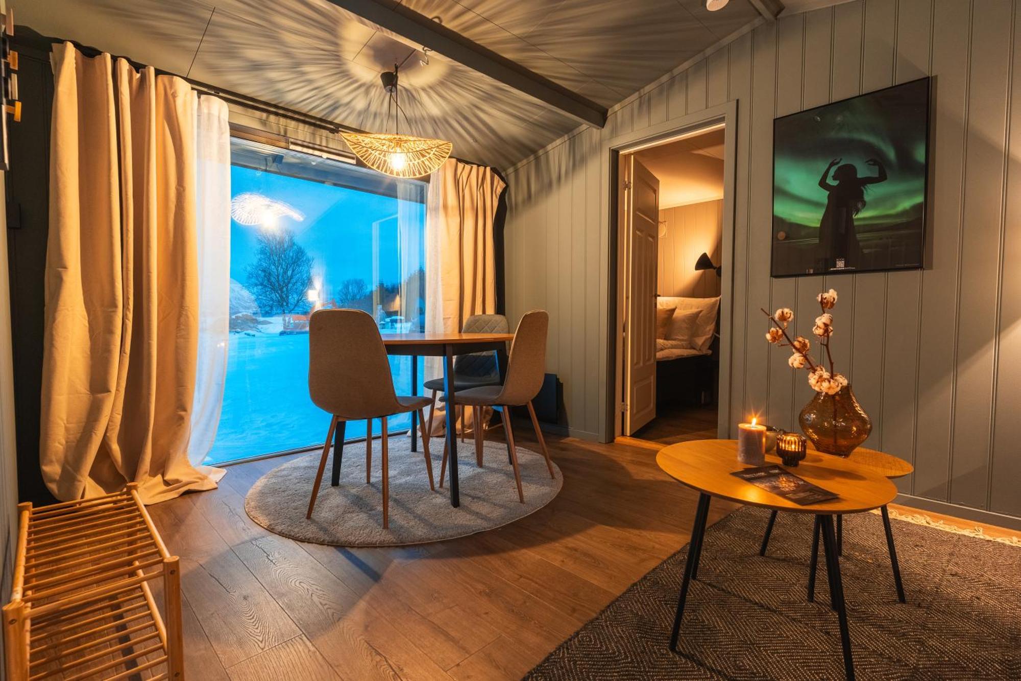 Aera - Glass Cabins Tromsø Kültér fotó