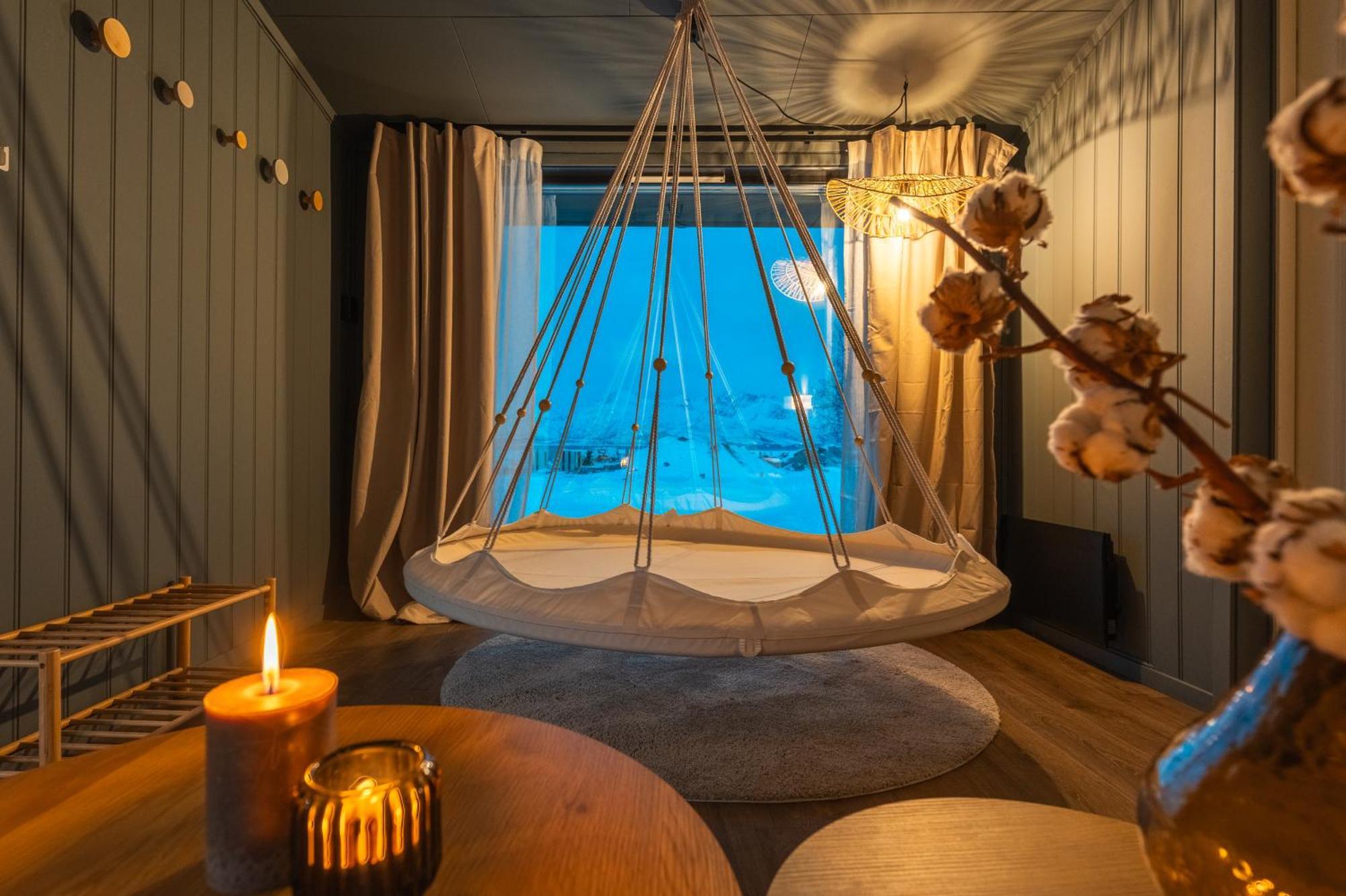 Aera - Glass Cabins Tromsø Kültér fotó