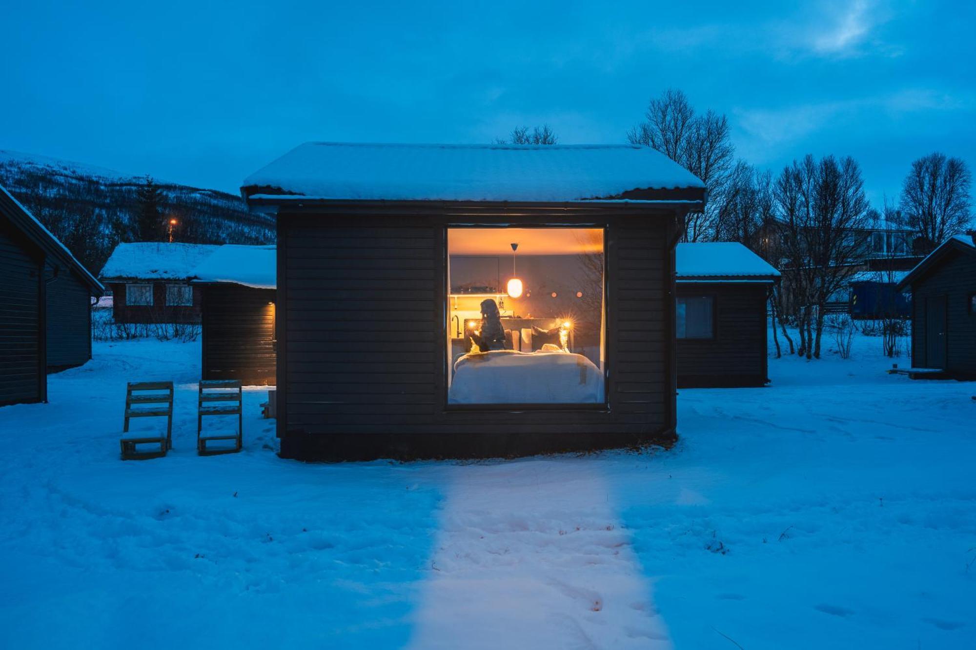 Aera - Glass Cabins Tromsø Kültér fotó